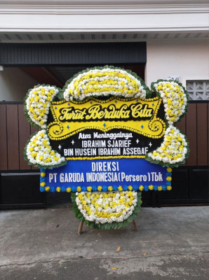 Papan Bunga Duka di Manado Tua Satu